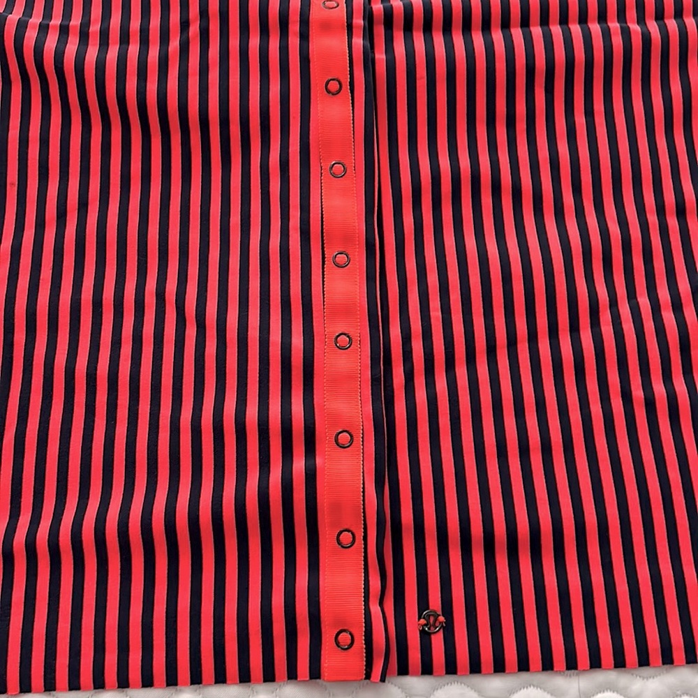 Lululemon Vinyasa Scarf Classic Stripe Light Flare Inkwell